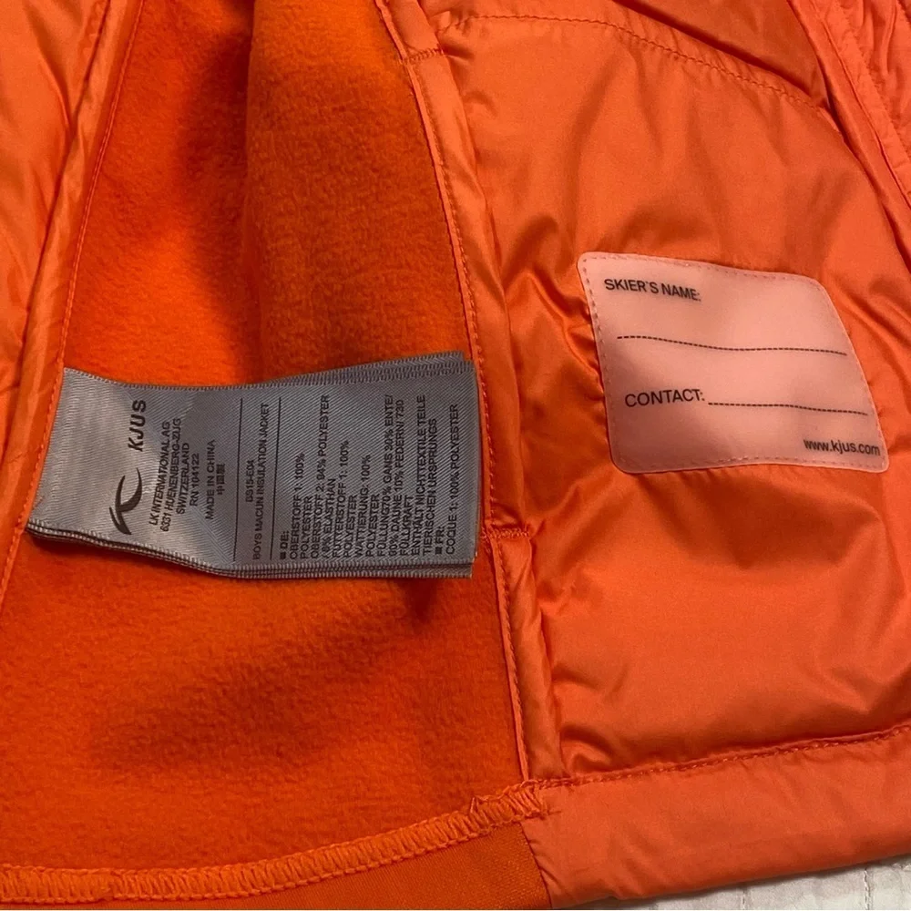 Kjus Boys' Quilted Zip-Up Jacket Size:6-7